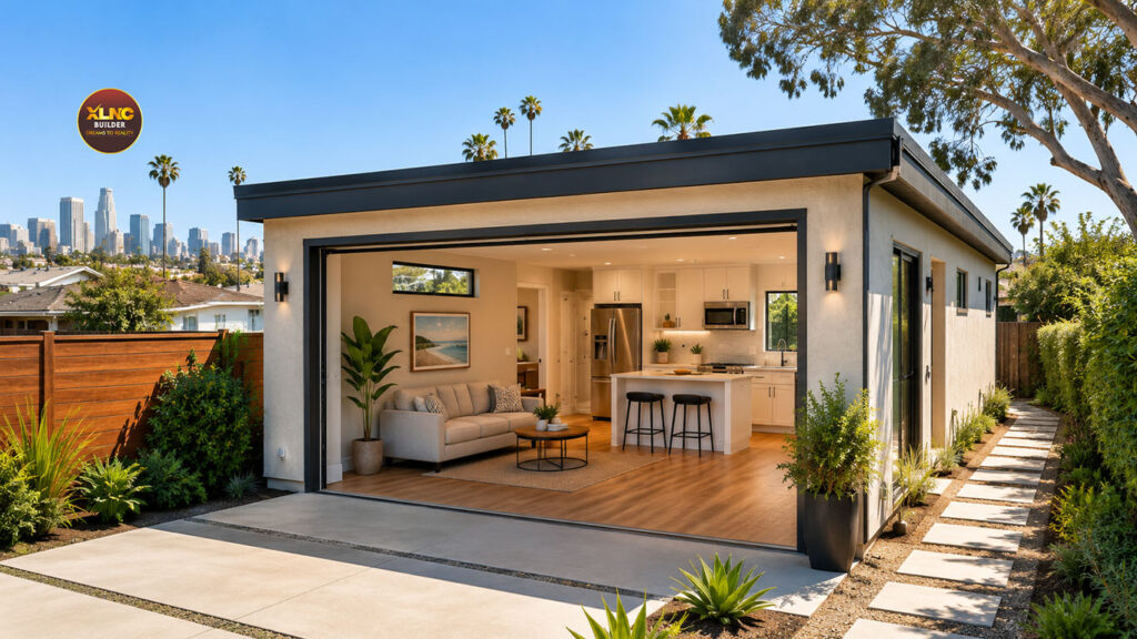 Garage conversion ADU in San Diego